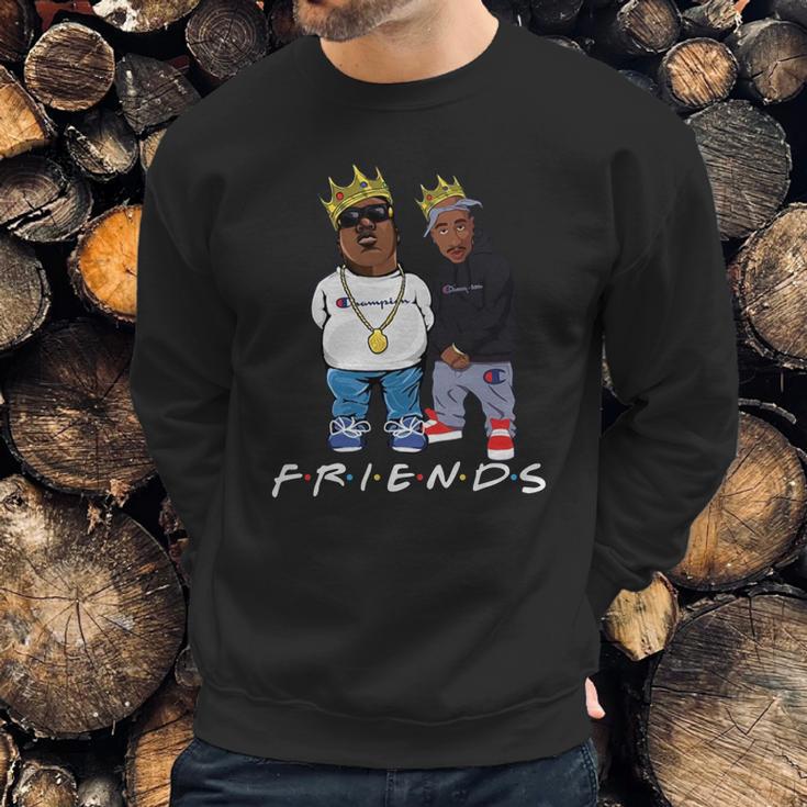 Biggie And Tupac Friends Champion Shirt Sweatshirt Gifts for Him