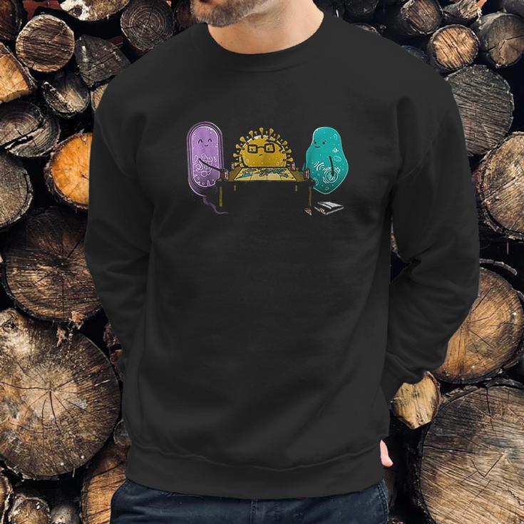 Biology Fun Real Conspiracy Theory Epidemiologist Sweatshirt Gifts for Him