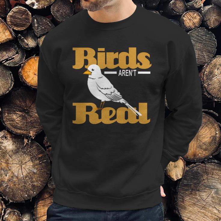 Birds Arent Real - Bird Lover Tank Top Sweatshirt Gifts for Him