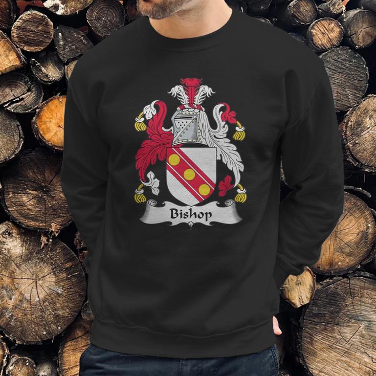 Bishop Family Crest Sweatshirt Gifts for Him