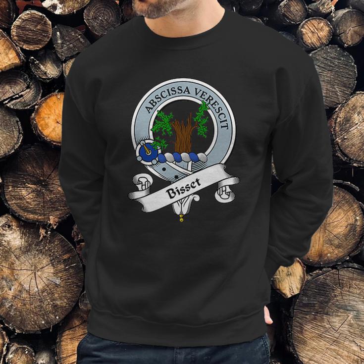 Bisset Clan Badge Scottish Clan Badges Sweatshirt Gifts for Him