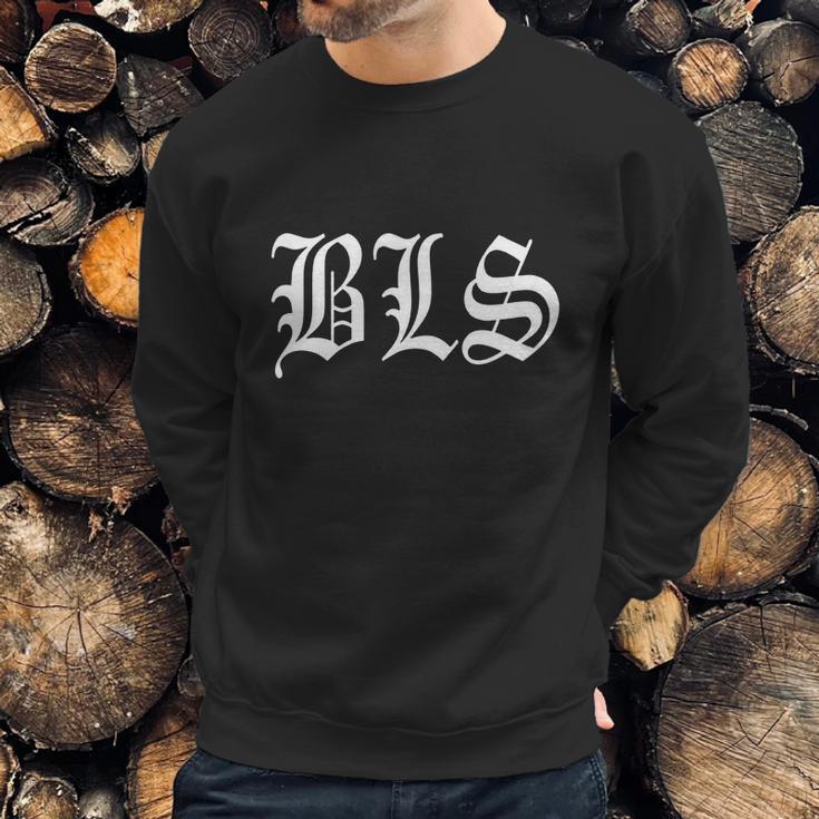 Black Label Society White Word Art Sweatshirt Gifts for Him