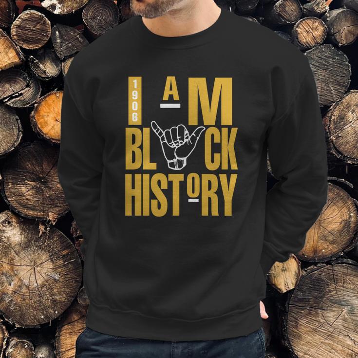 I Am Black History Alpha Phi Alpha Fraternity Sweatshirt Gifts for Him