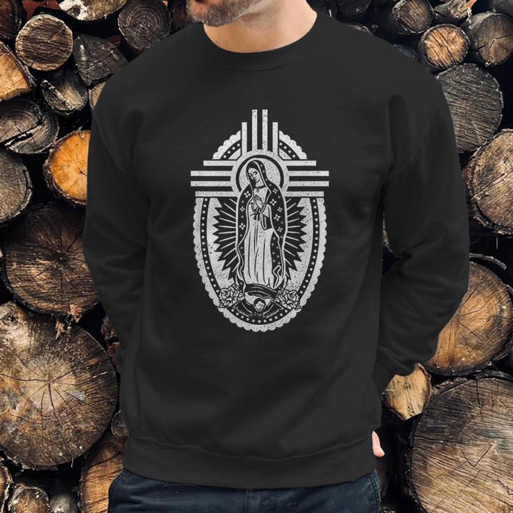 Blessed Virgin Mary Our Lady Of Guadalupe Sweatshirt Gifts for Him