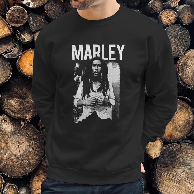 Bob Marley Black And White Photo Sweatshirt Gifts for Him