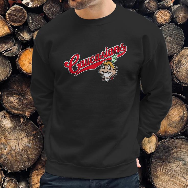 Bomani Jones Wore A Cleveland Caucasians Sweatshirt Gifts for Him