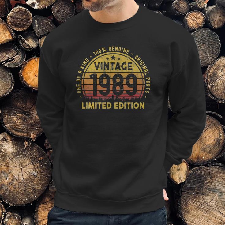 Born In 1989 Vintage 32Nd Birthday Gift Turning 32 Years Old Sweatshirt Gifts for Him