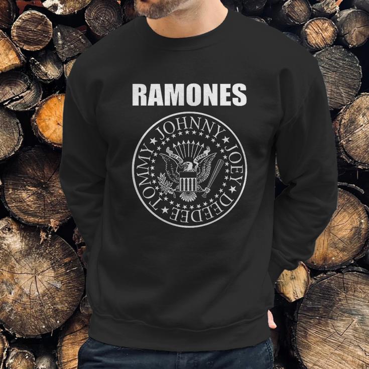 Bravado Mens Ramones Presidential Seal Sweatshirt Gifts for Him