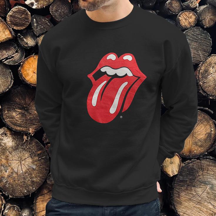 Bravado Mens Rolling Stones Classic Tongue Sweatshirt Gifts for Him