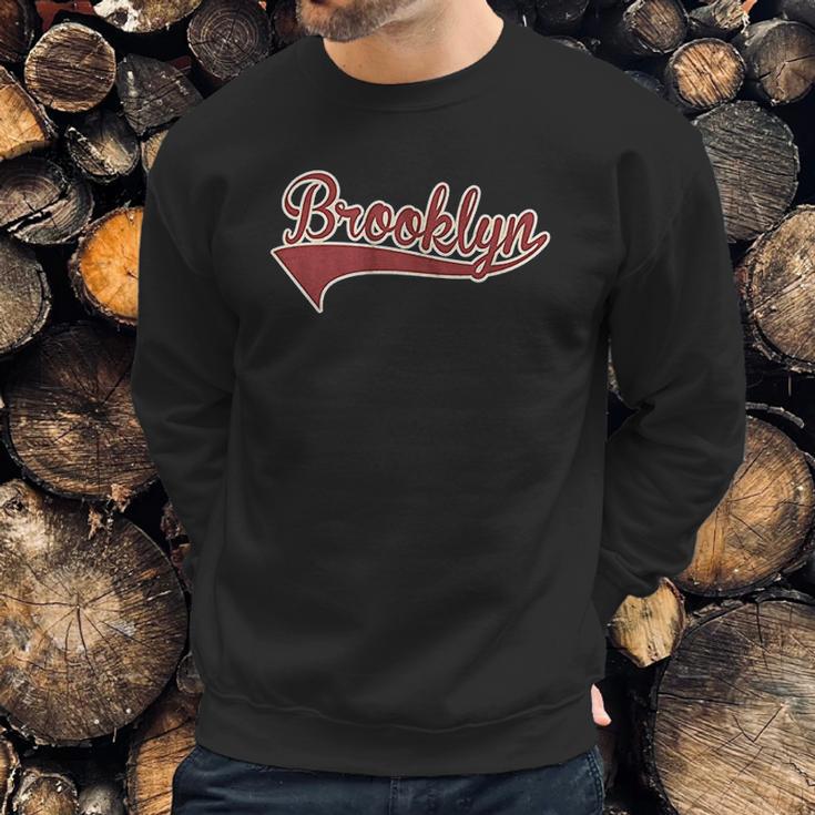 Brooklyn New York Ny Fitted Sweatshirt Gifts for Him