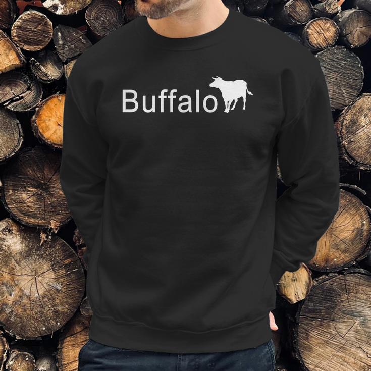 Buffalo Animal Funny Logo Sweatshirt Gifts for Him