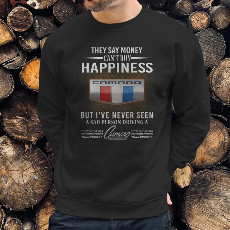 Camaro And Happiness Sweatshirt Gifts for Him