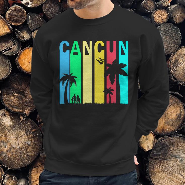 Cancun Retro Logo Sweatshirt Gifts for Him