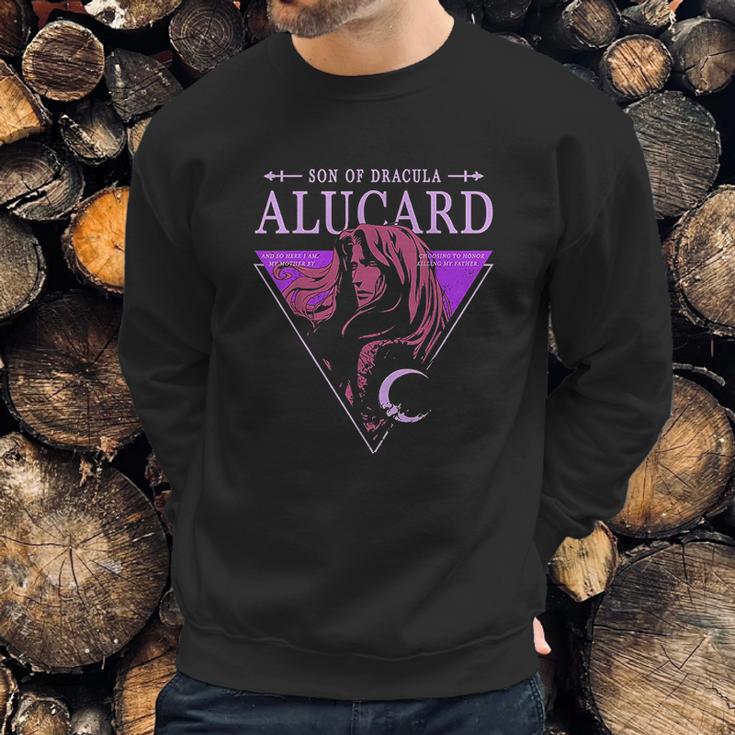 Castlevania Alucard Son Of Dracula Triangle Sweatshirt Gifts for Him