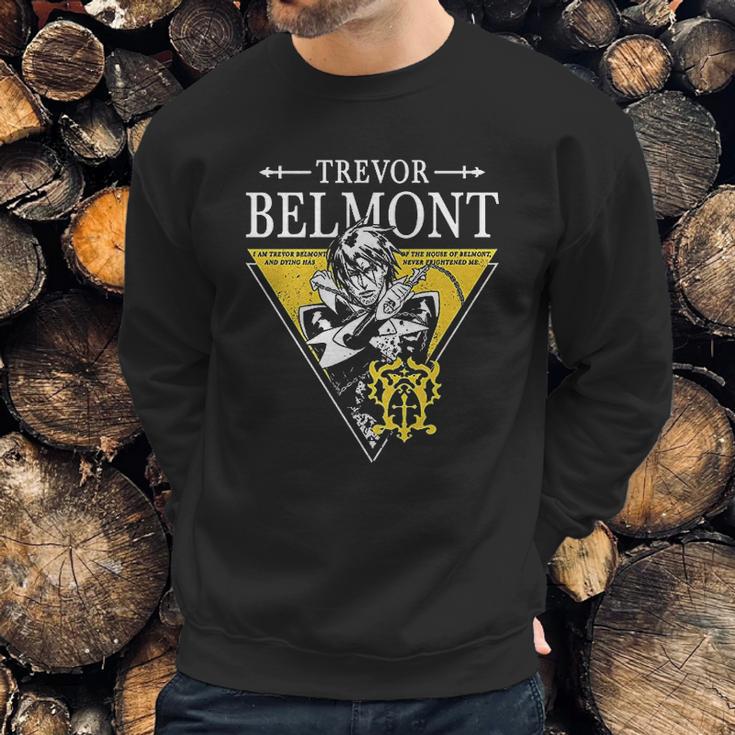 Castlevania Trevor Belmont Triangle Portrait Sweatshirt Gifts for Him