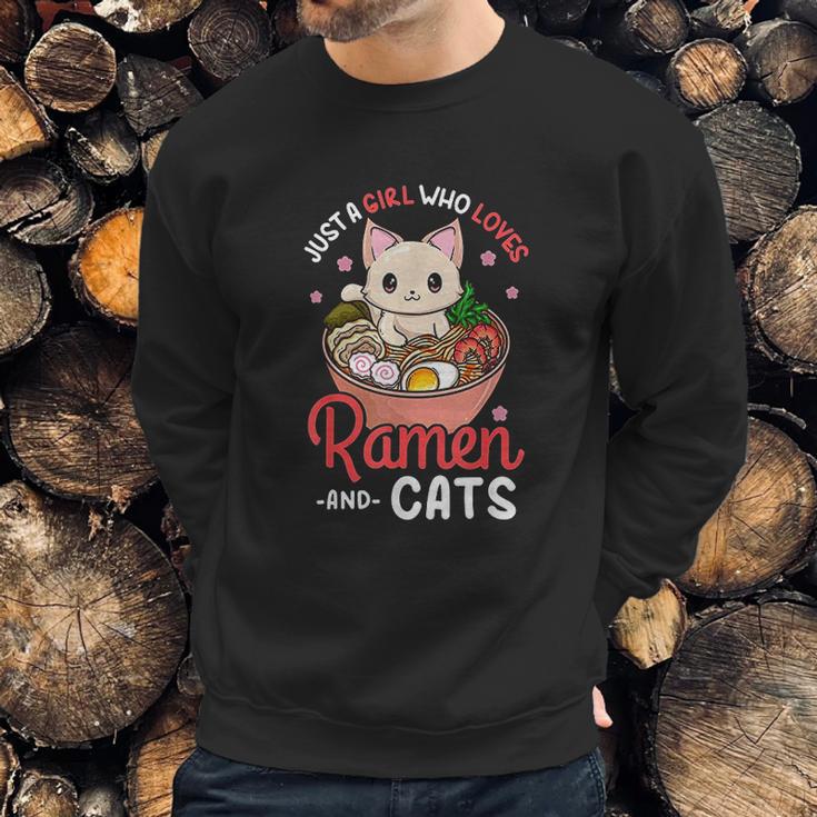 Cat Neko Anime Kawaii Sweatshirt Gifts for Him