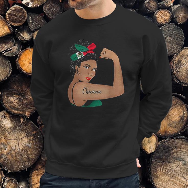 Chicana Girl Unbreakable Rosie Sweatshirt Gifts for Him