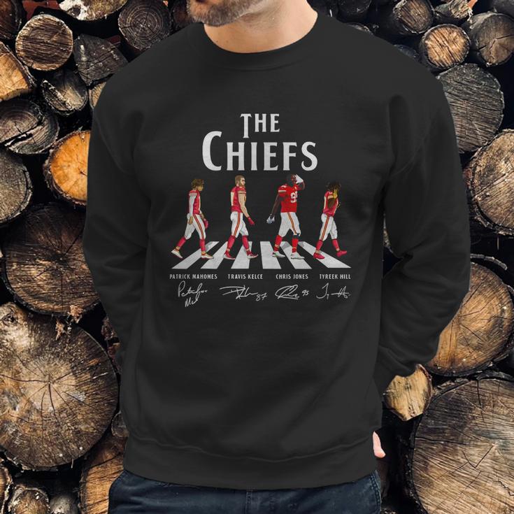 The Chiefs Abbey Road Signatures Sweatshirt Gifts for Him