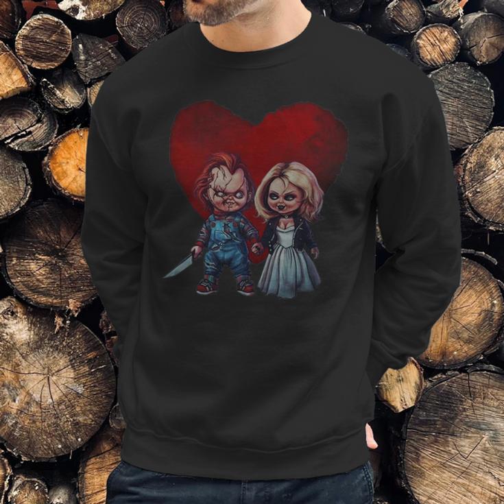 Chucky Love Tiffany Horror Lover Shirt Sweatshirt Gifts for Him