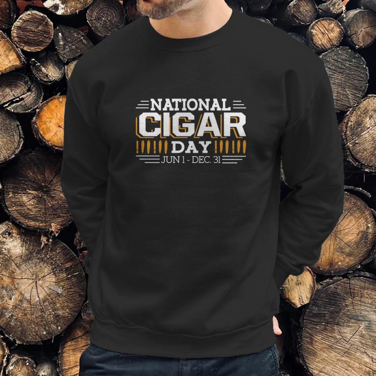 Cigar-National Cigar Sweatshirt Gifts for Him