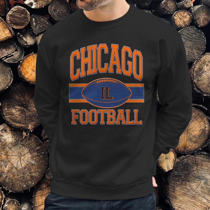 Classic Chicago Il Football Fan Logo Sweatshirt Gifts for Him