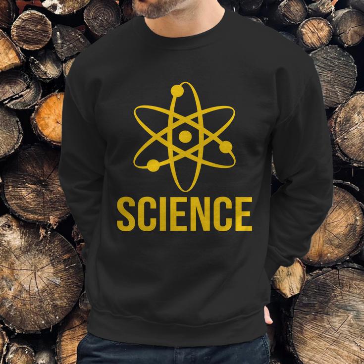 Classic Science Atom Logo Sweatshirt Gifts for Him