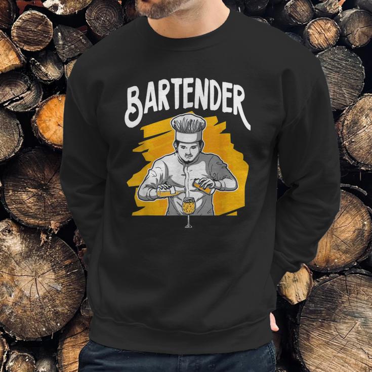 Cocktail Mixologist Bartender Sweatshirt Gifts for Him