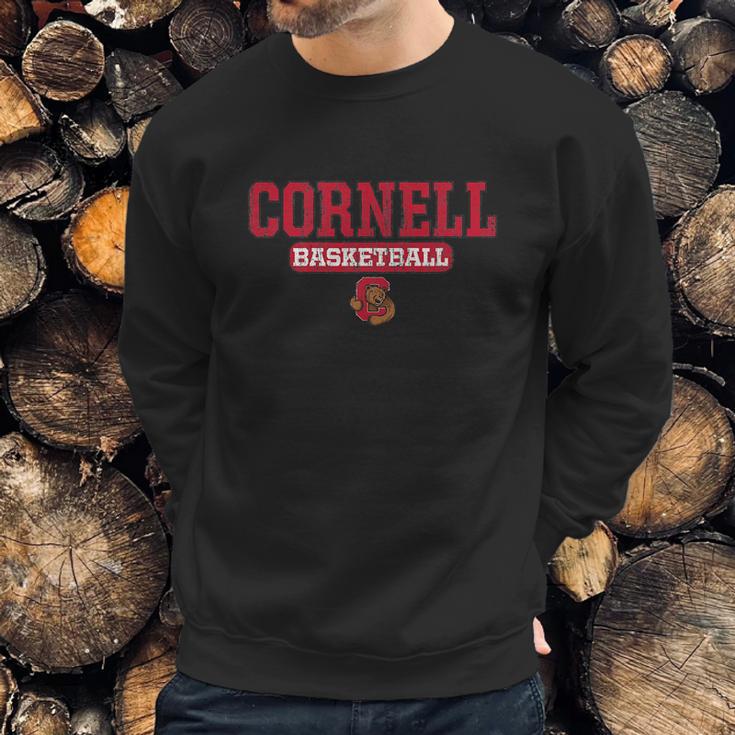 Cornell Big Red Basketball Icon Neutral Sweatshirt Gifts for Him