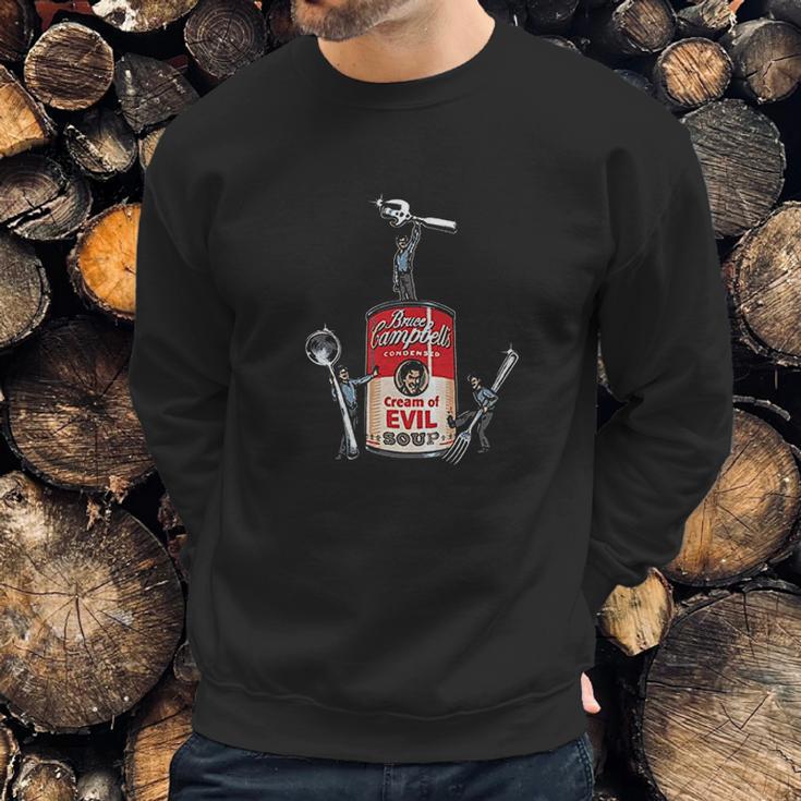 Cream Of Darkness Soup Cream Sweatshirt Gifts for Him