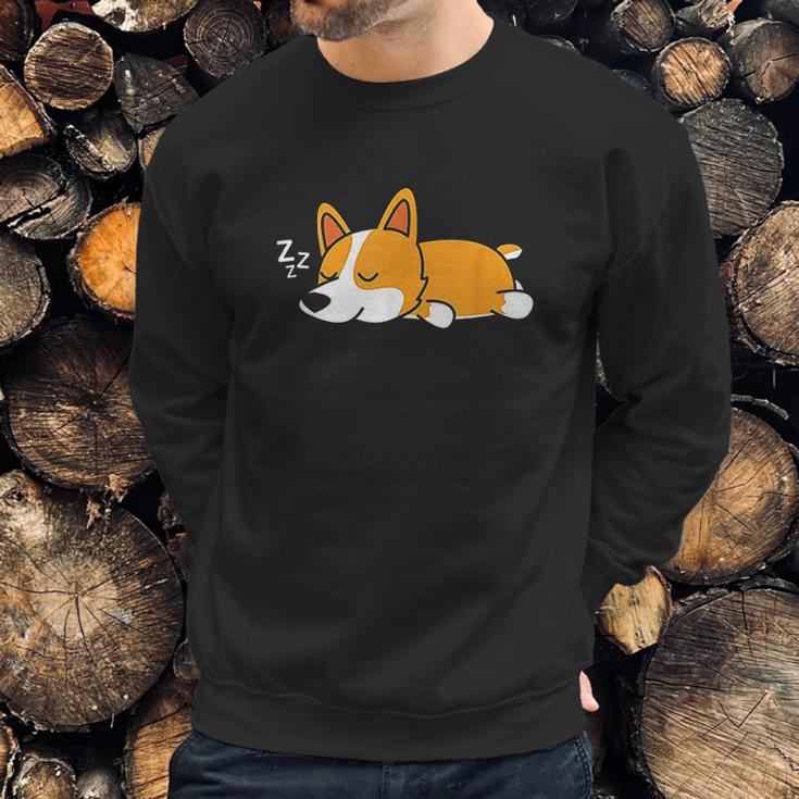 Cute Gift For Welsh Corgi Dog Lovers Nope Lazy Corgi Sweatshirt Gifts for Him