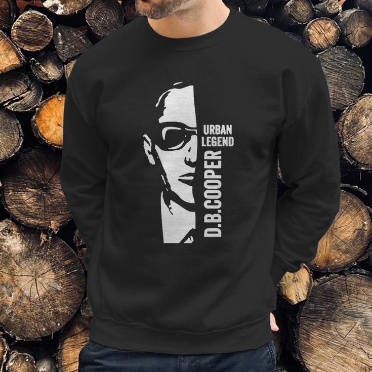 D B Cooper Urban Legend Robber Thief Parachute Sweatshirt Gifts for Him