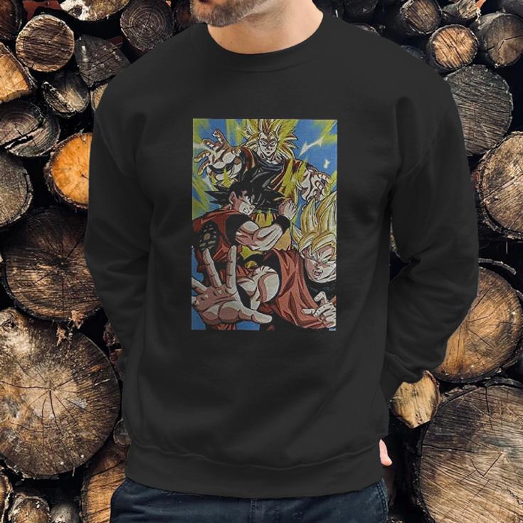 Dbz Characters Goku Sweatshirt Gifts for Him