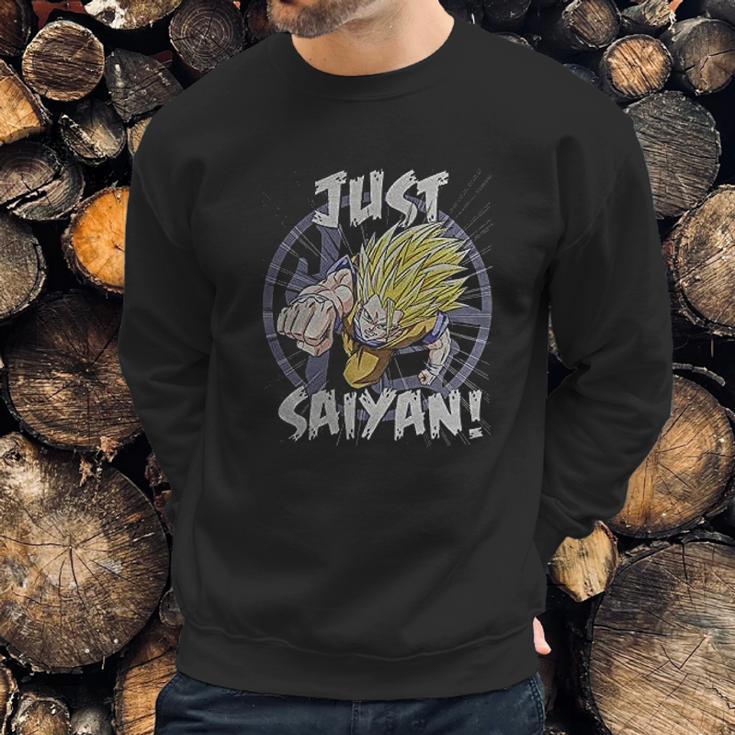 Dbz Just Saiyan Sweatshirt Gifts for Him