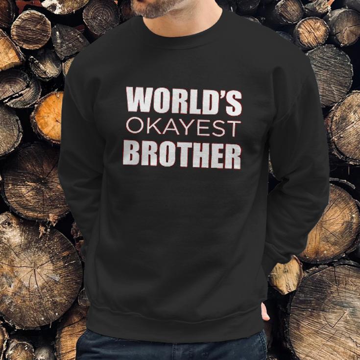 Decrum Worlds Okayest Sweatshirt Gifts for Him