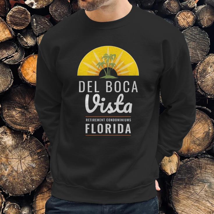 Del Boca Vista Funny Florida Sweatshirt Gifts for Him