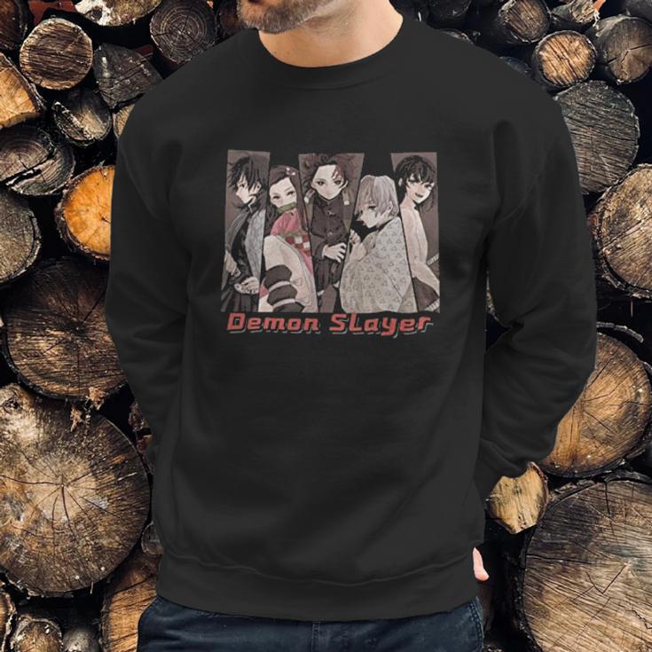 Demon Slayer Characters Art Sweatshirt Gifts for Him