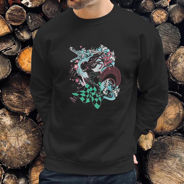 Demon Slayer Fighter Sweatshirt Gifts for Him