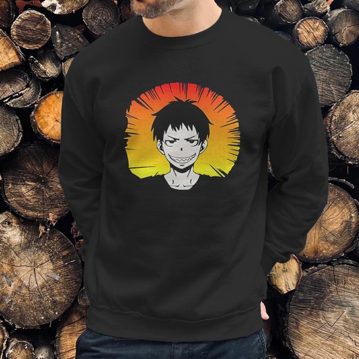 Demon Slayer Kimetsu No Yaiba Face Sweatshirt Gifts for Him