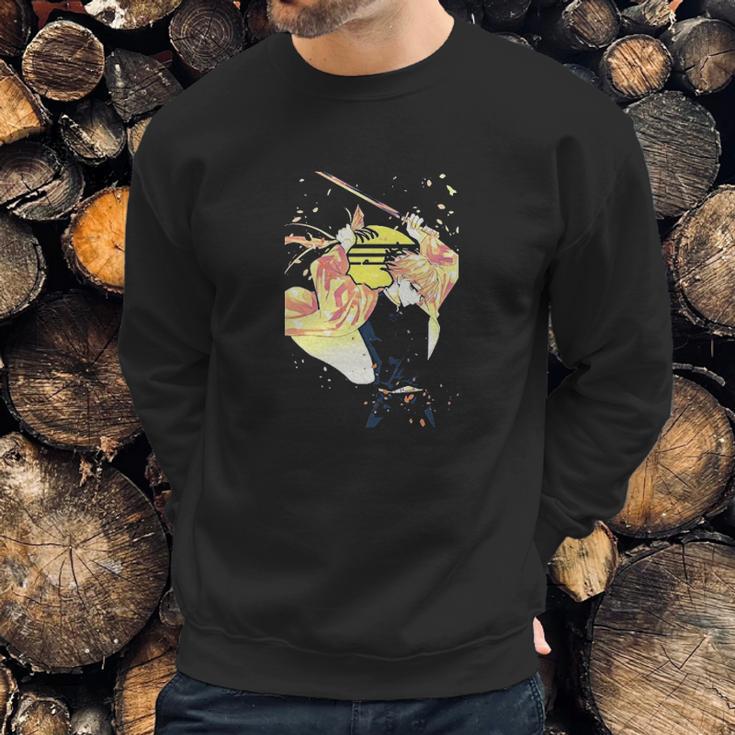 Demon Slayer Kimetsu No Yaiba Moon Sweatshirt Gifts for Him