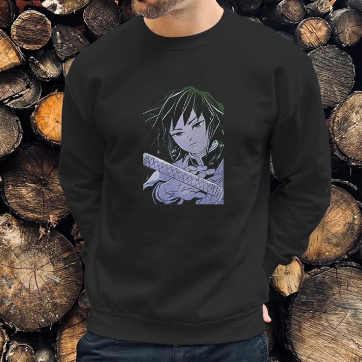 Demon Slayer Men With Sword Sweatshirt Gifts for Him