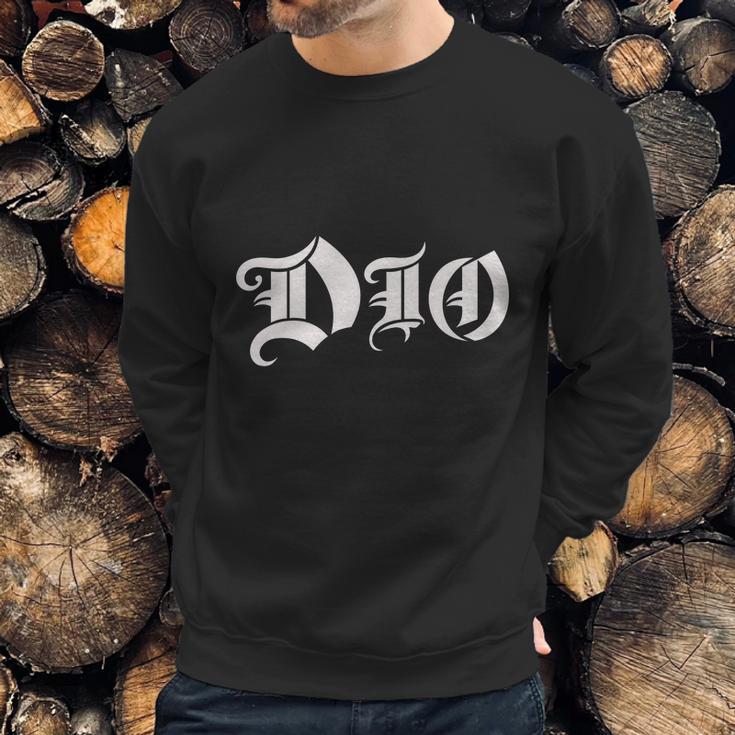 Dio Band Logo White Sweatshirt Gifts for Him