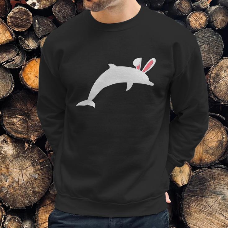 Dolphin Easter Bunny T-Shirt For Dolphin Lovers Sweatshirt Gifts for Him