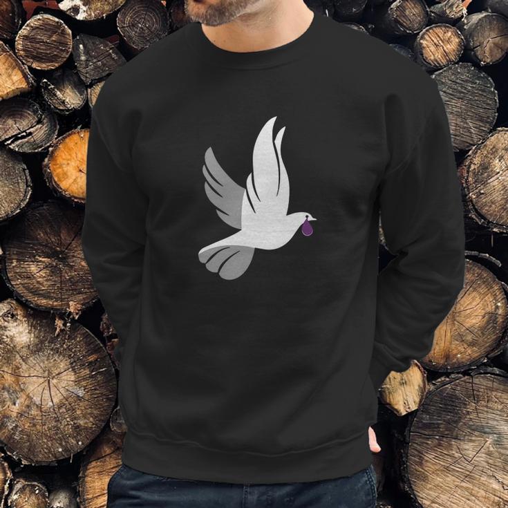 Dove Shedding A Purple TearShirt Sweatshirt Gifts for Him