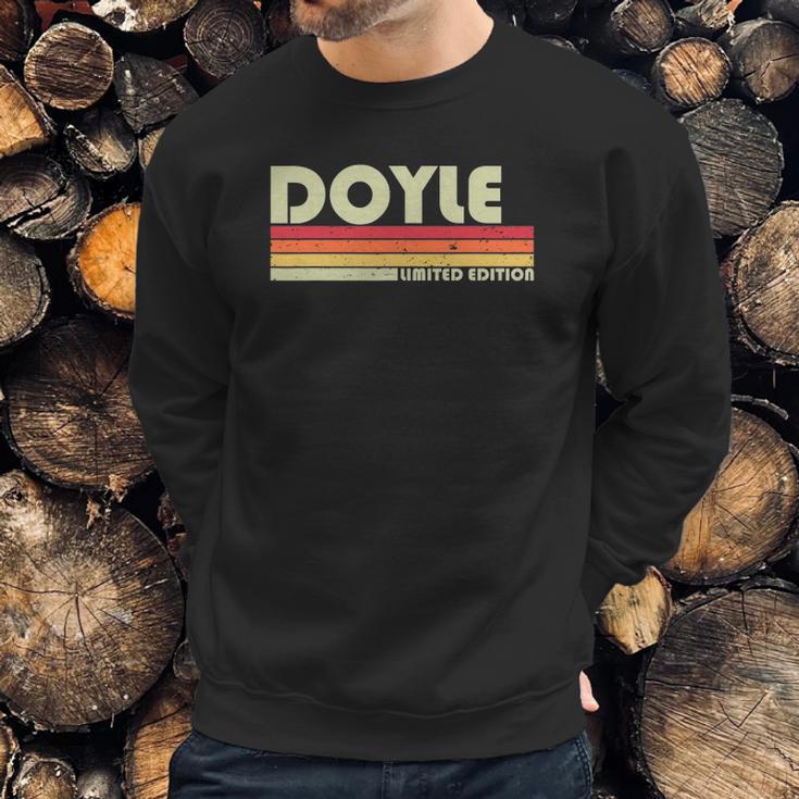 Doyle Surname Funny Retro Vintage 80S 90S Birthday Reunion Sweatshirt Gifts for Him