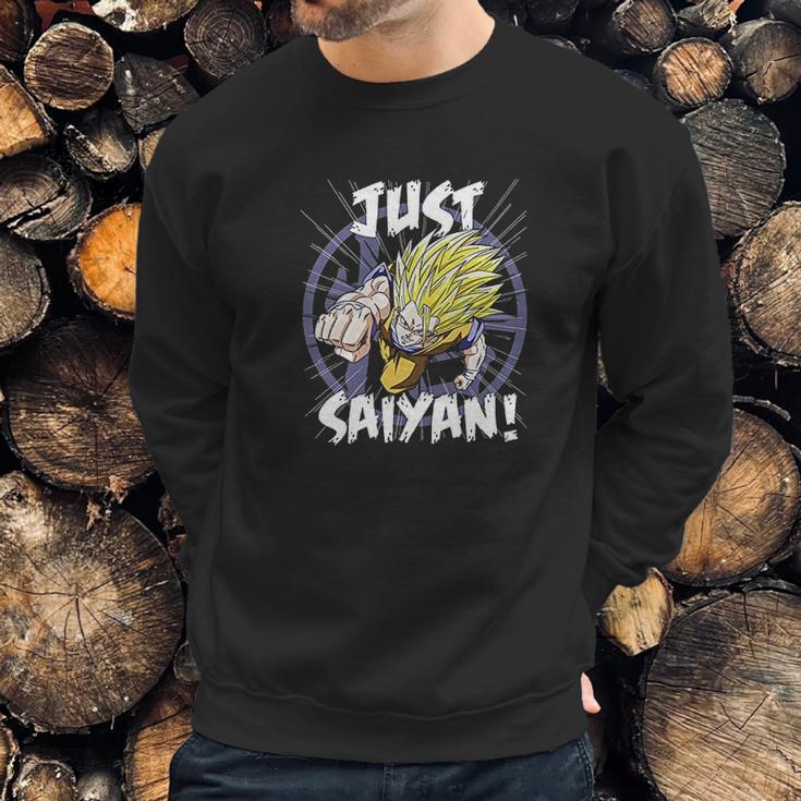 Dragon Ball Z Just Saiyan Sweatshirt Gifts for Him