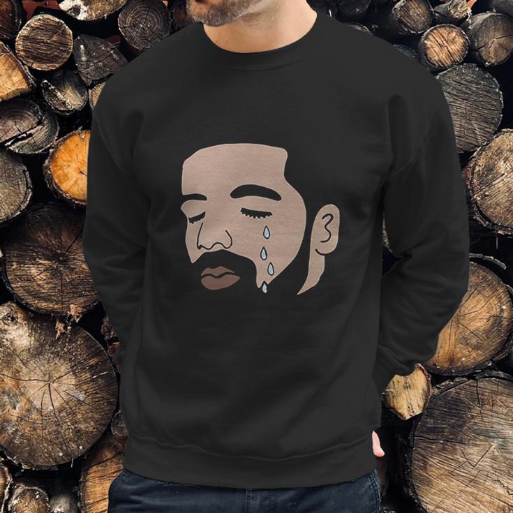 Drake Crying Black Sweatshirt Gifts for Him