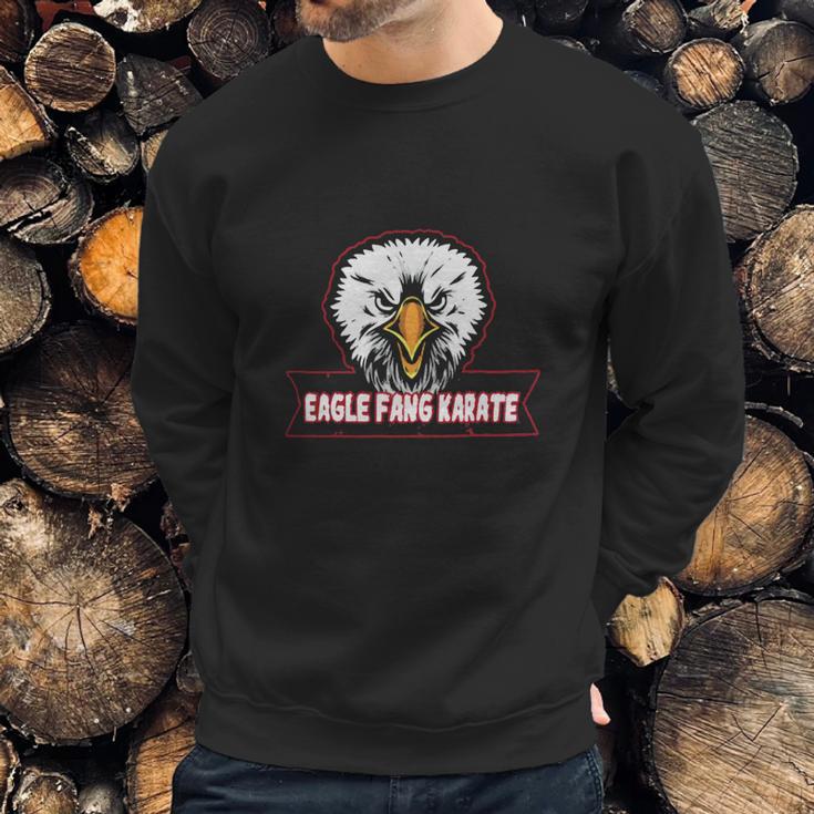 Eagle Fang Karate Eagle Head Sweatshirt Gifts for Him