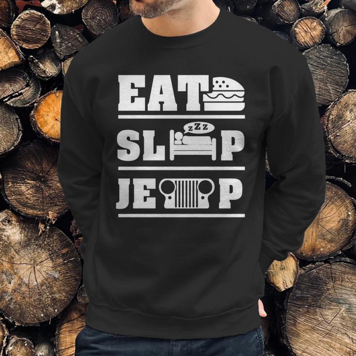 Eat Sleep Jeep Shirt Men’S Hoodie Sweatshirt Gifts for Him