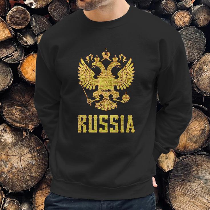 Eblem Of The Russian Federation Russia Arms Sweatshirt Gifts for Him