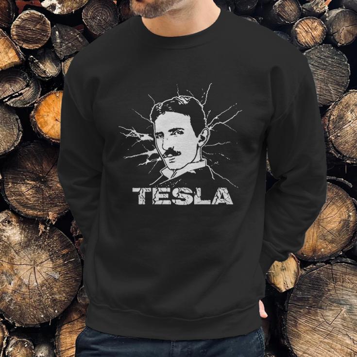 Epicdelusion Science Nikola Tesla Sweatshirt Gifts for Him